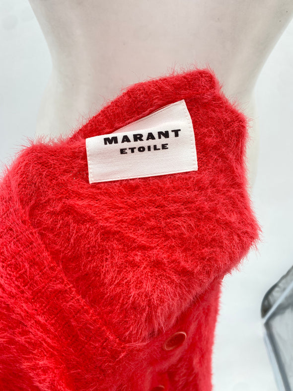 Cardigan rouge