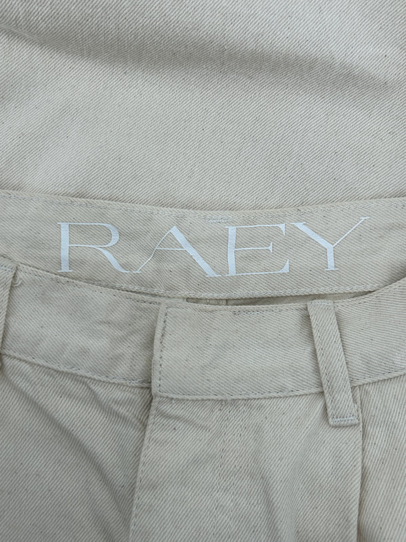 Jean large crème
