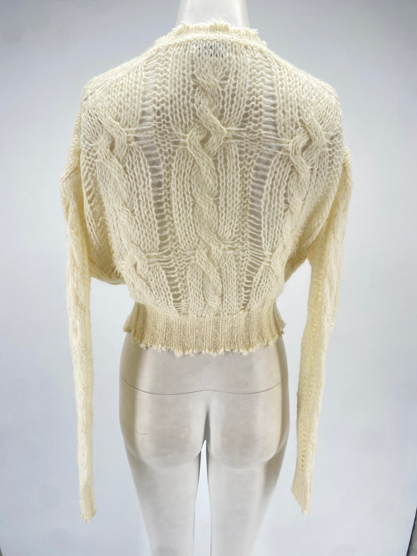 Pull blanc