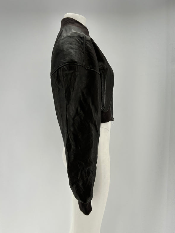 Veste en cuir