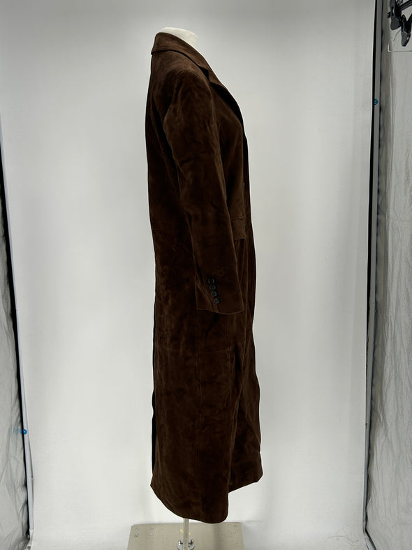Manteau en suède