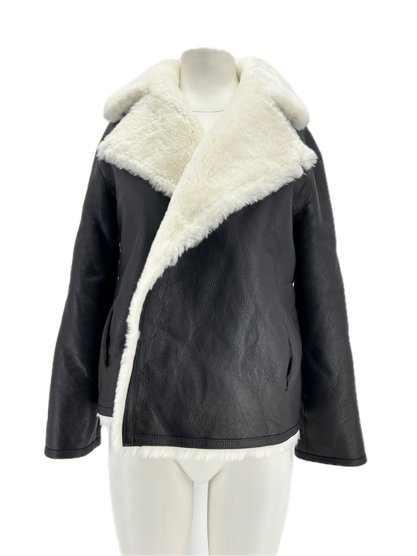 Manteau en peau lainée "Anita"