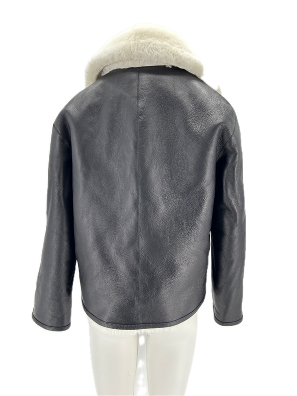 Manteau en peau lainée "Anita"