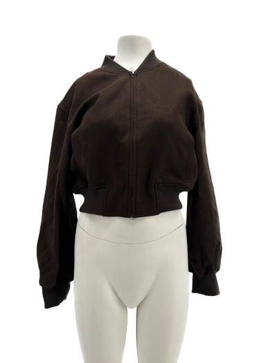 Veste marron en laine