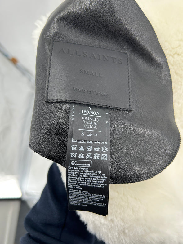 Manteau en peau lainée "Anita"