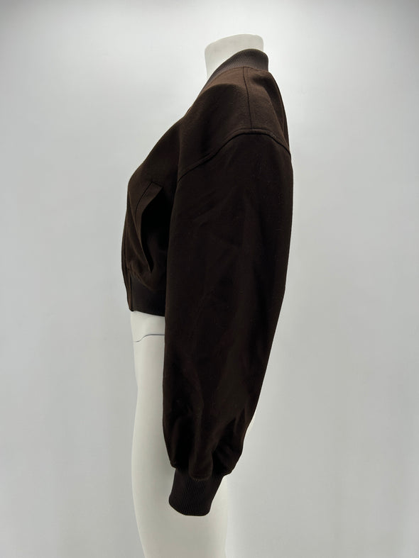 Veste marron en laine