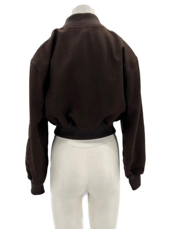 Veste marron en laine