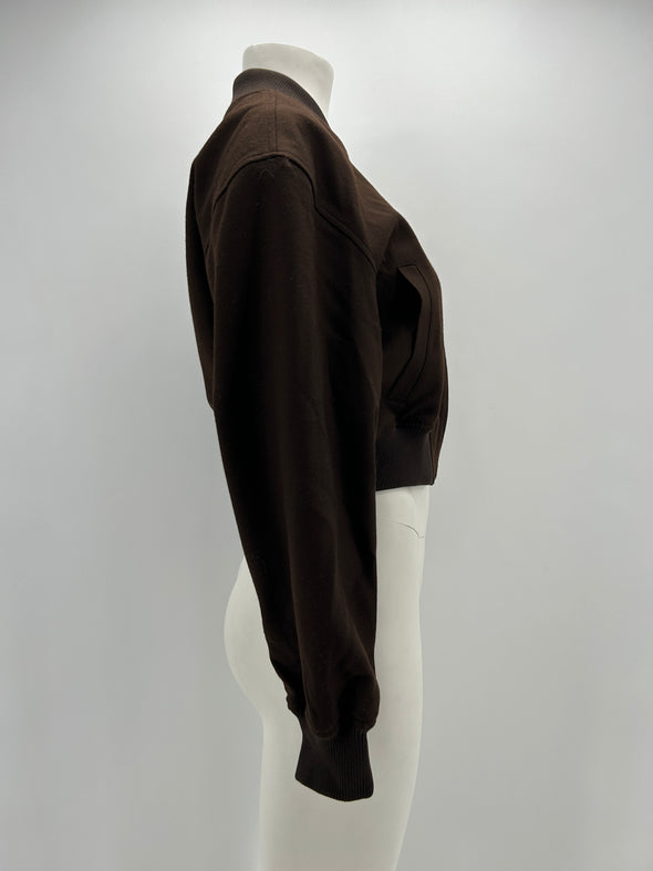 Veste marron en laine