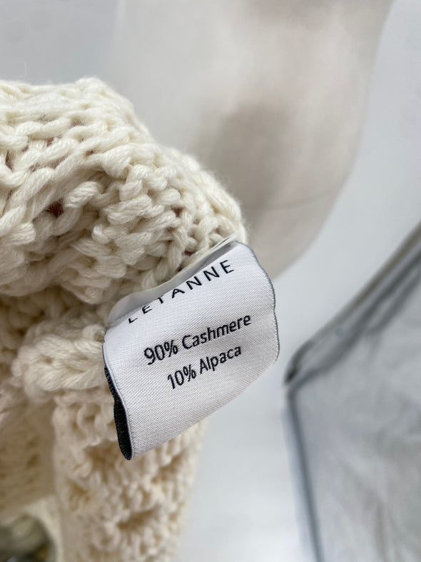 Manteau long blanc
