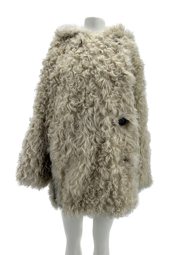 Peau lainée beige