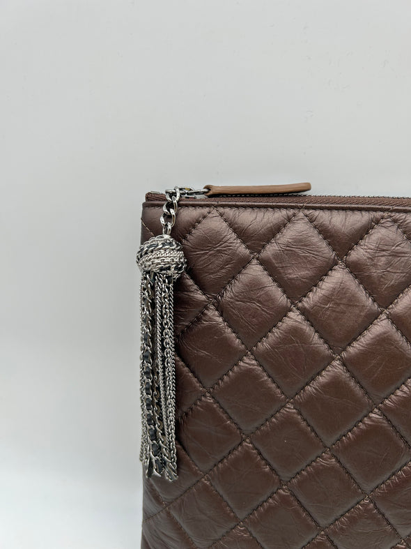 Pochette en cuir