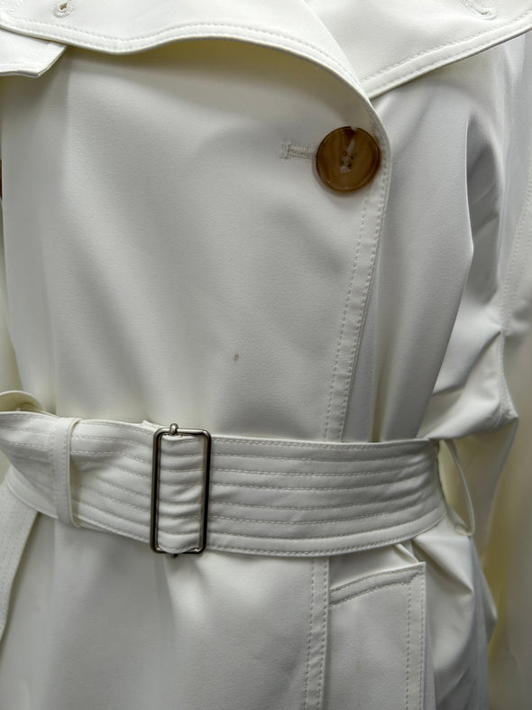 Trench blanc