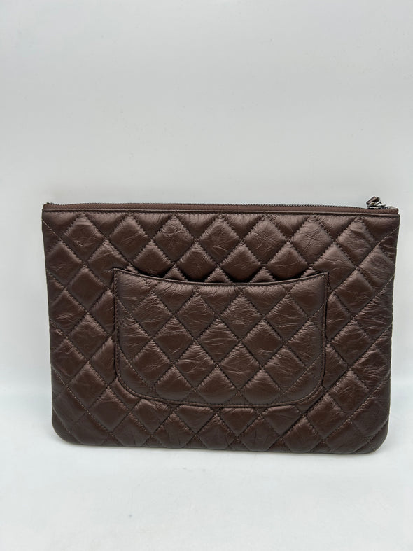 Pochette en cuir