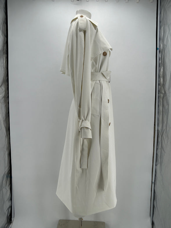 Trench blanc