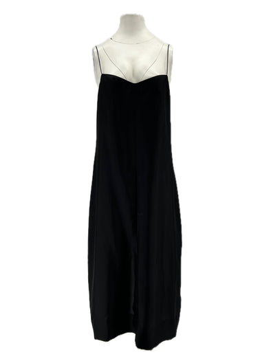 Robe en soie noire