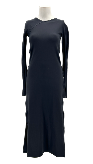 Robe longue noire "Twiggy"