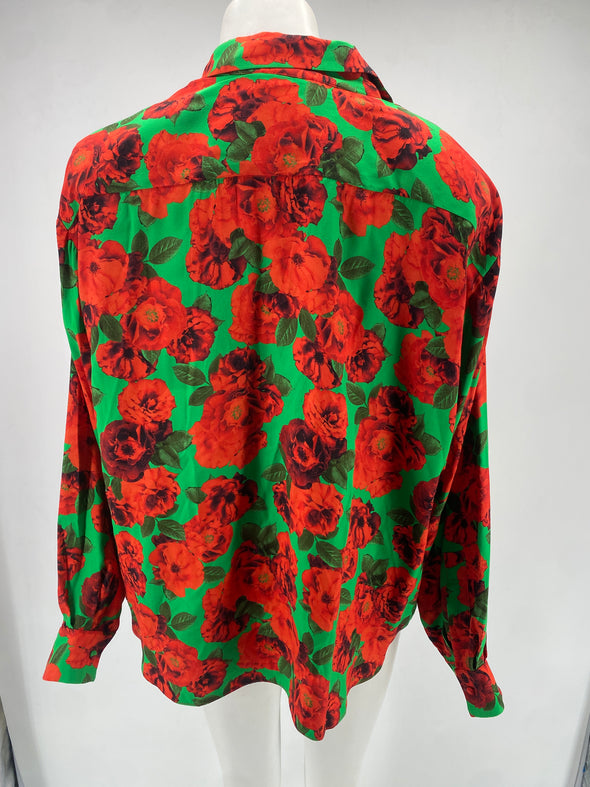 Chemise à fleurs