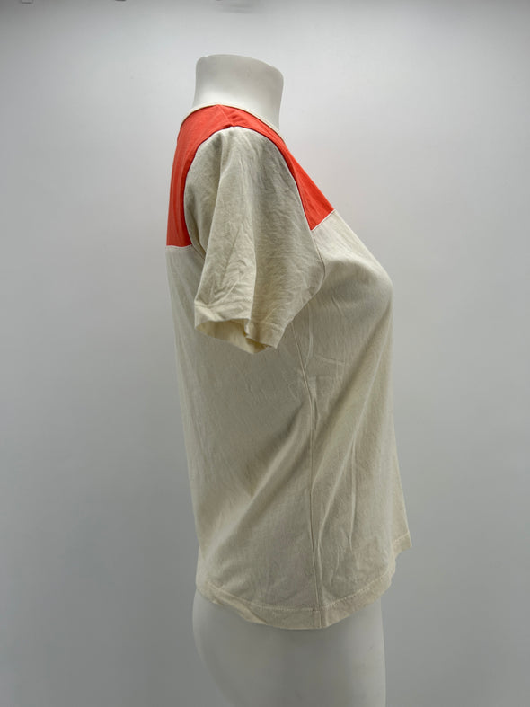 Tee shirt bi-couleur