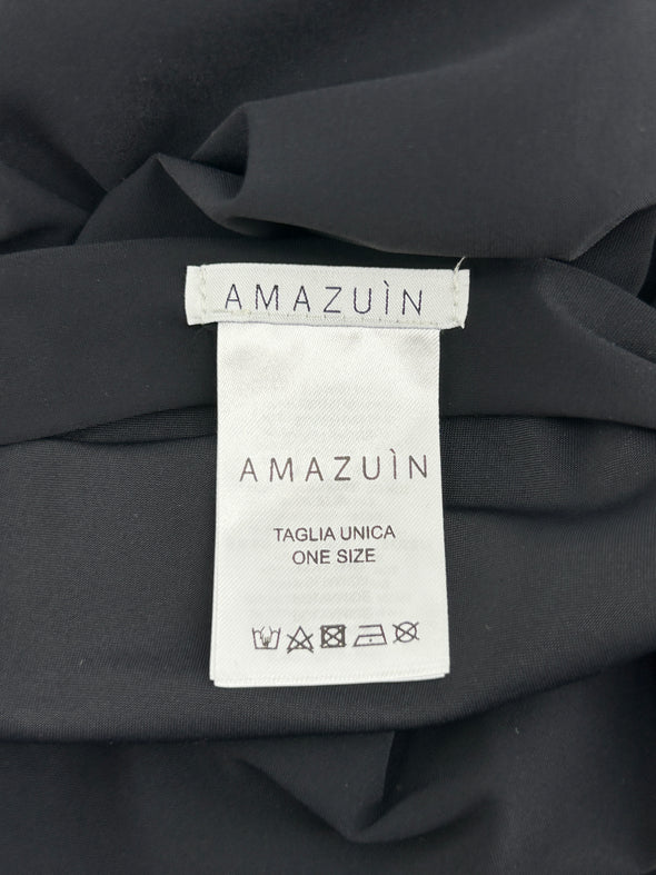 Robe plissée noire