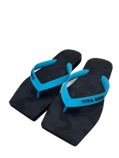Tongs bleues