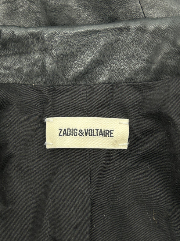 Veste en cuir