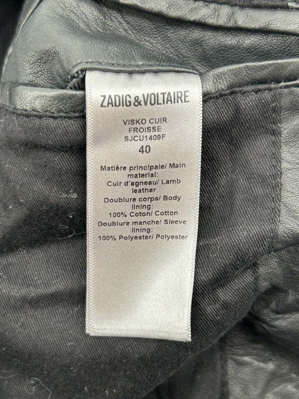 Veste en cuir