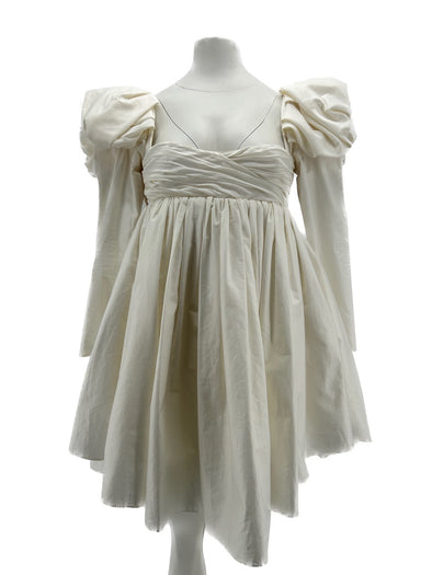 Mini robe blanche