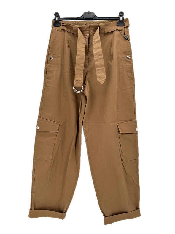 Pantalon cargo marron