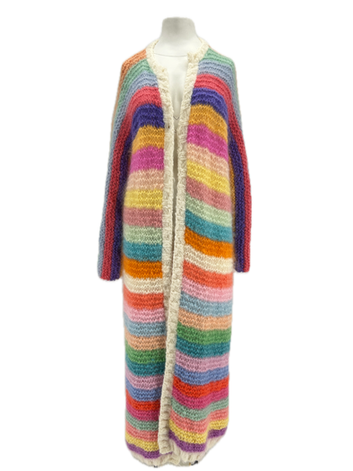 Cardigan multicolore