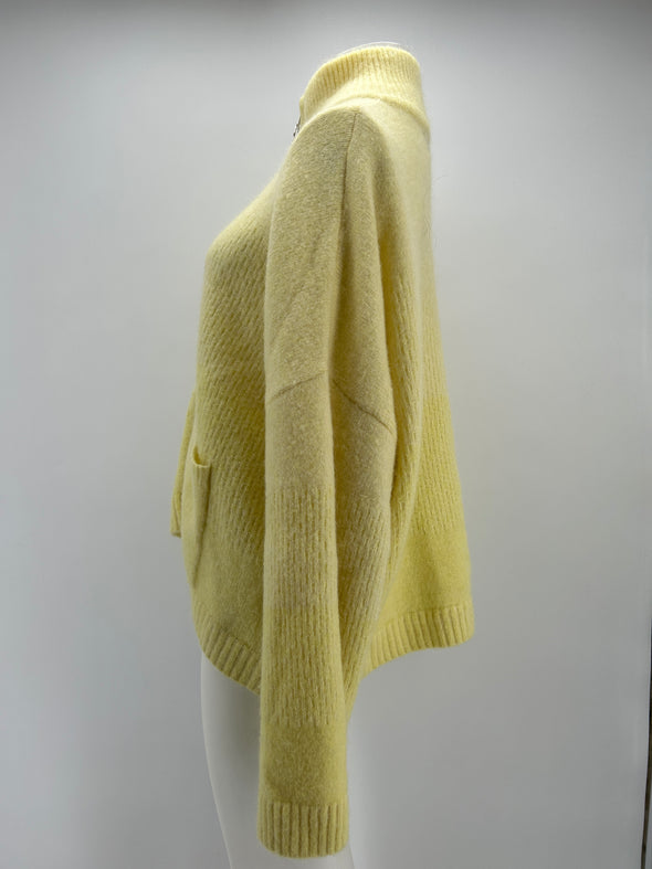 Cardigan jaune