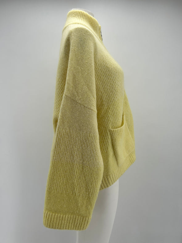 Cardigan jaune