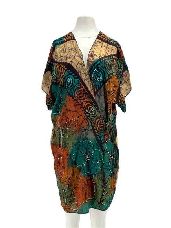 Robe kimono en soie