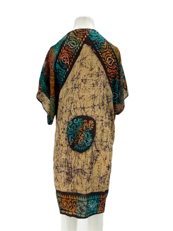 Robe kimono en soie