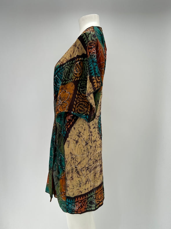 Robe kimono en soie