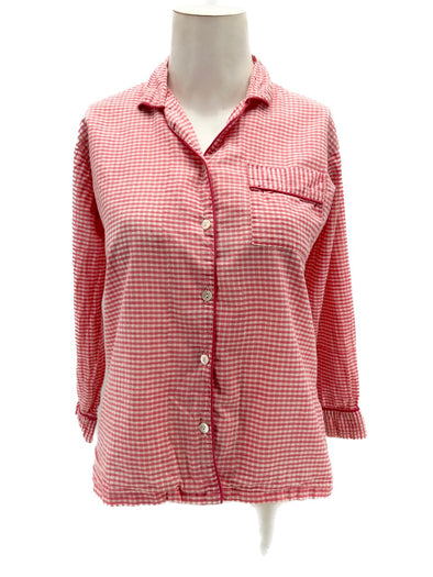 Chemise rose vichy