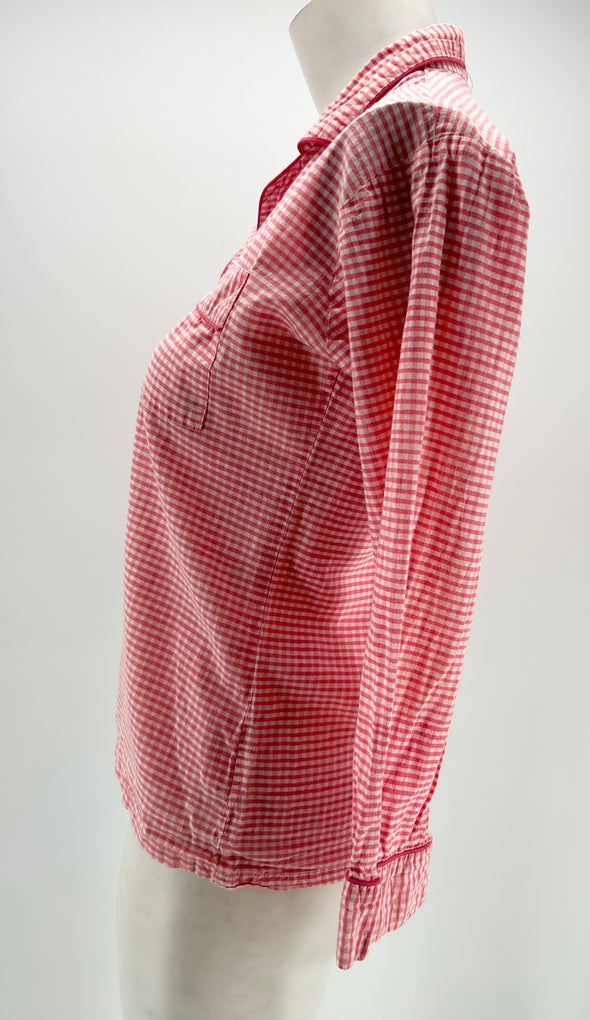 Chemise rose vichy