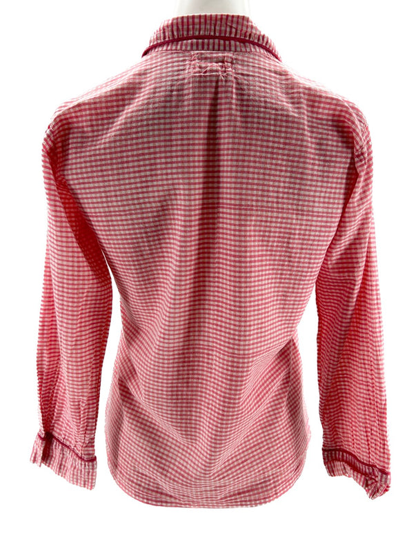 Chemise rose vichy