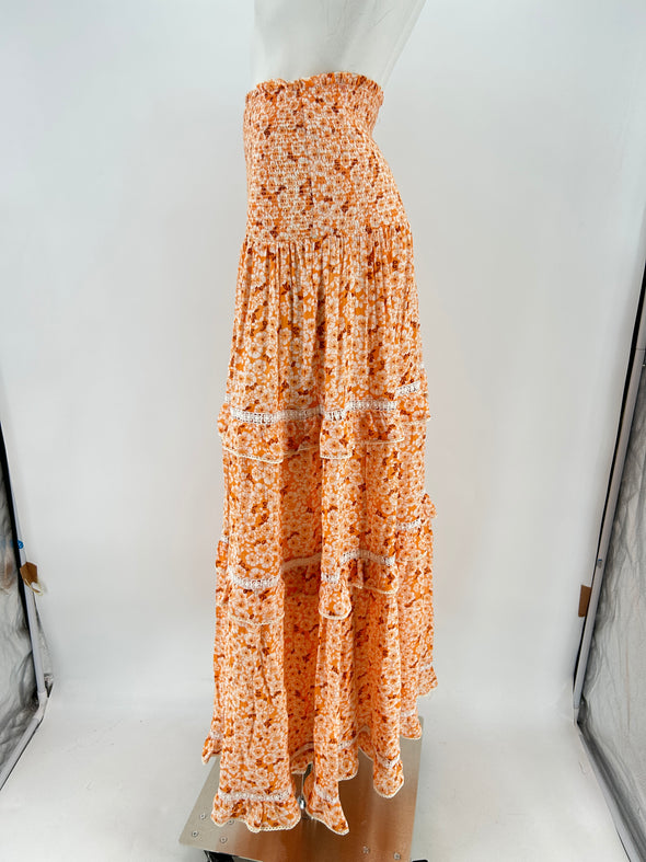 Jupe orange