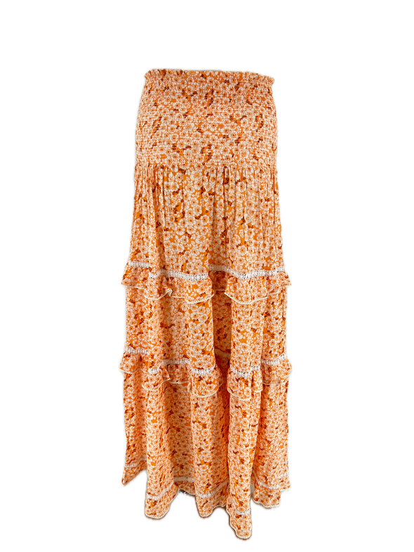 Jupe orange