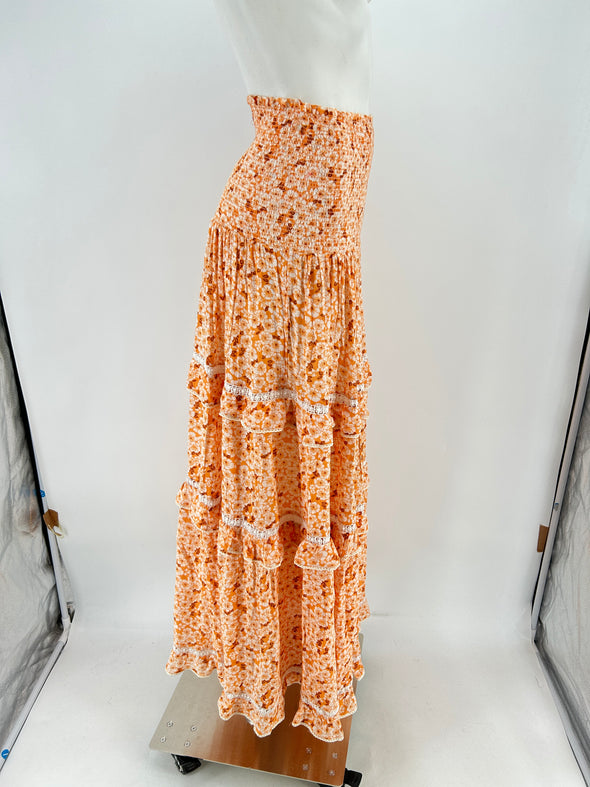 Jupe orange
