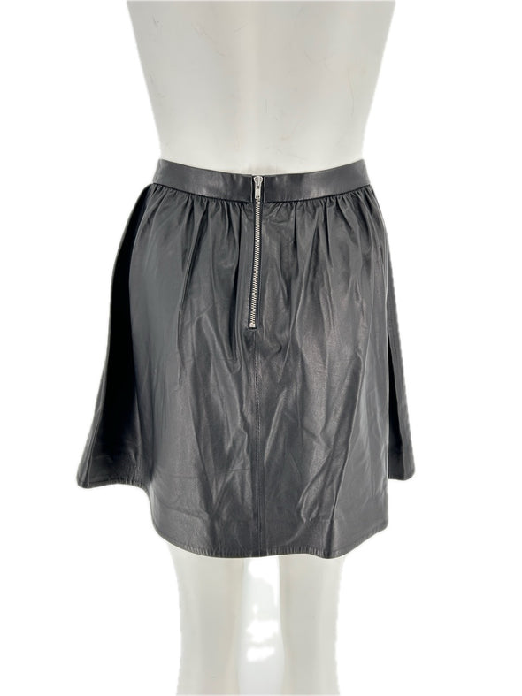 Jupe en cuir