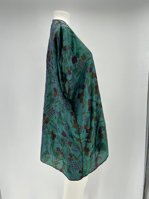 Robe paréo en soie