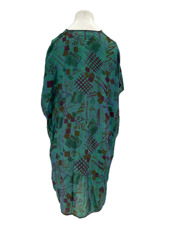 Robe paréo en soie