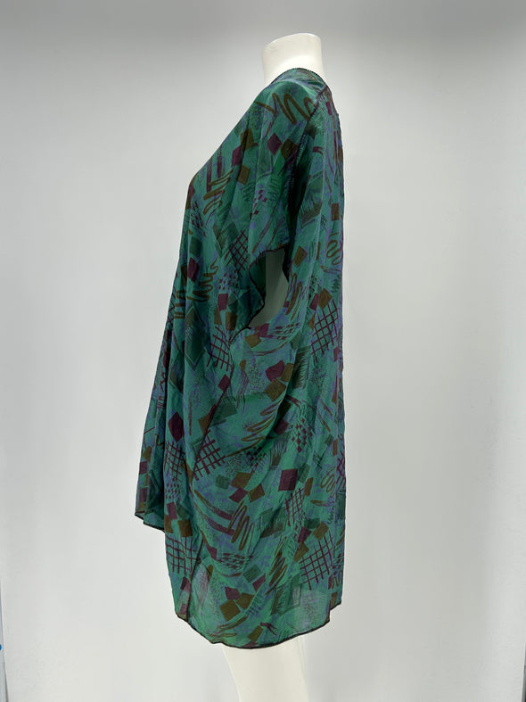 Robe paréo en soie