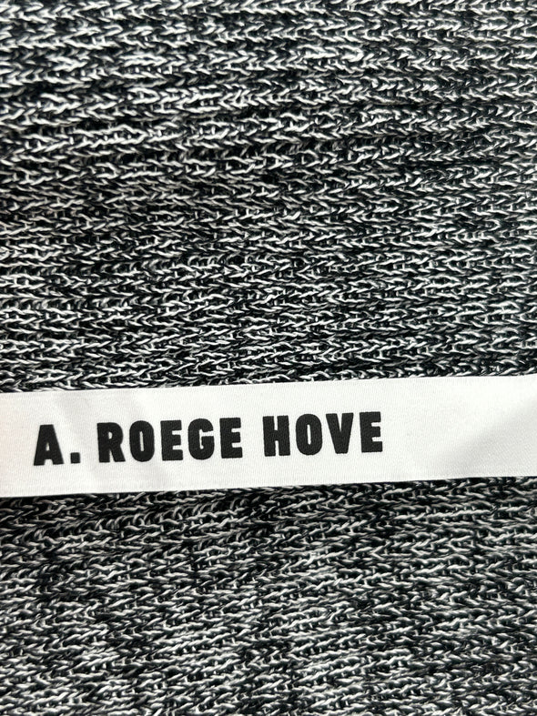 Robe bustier en maille gris