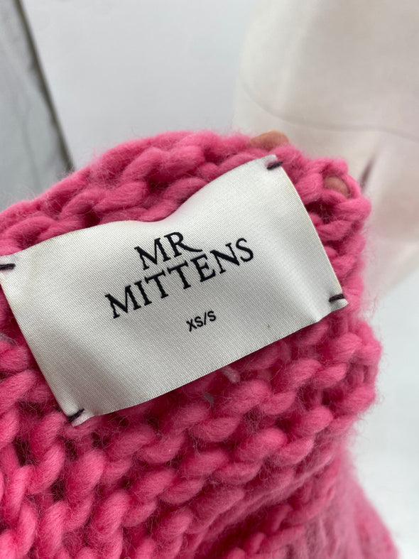 Pull en tricot rose