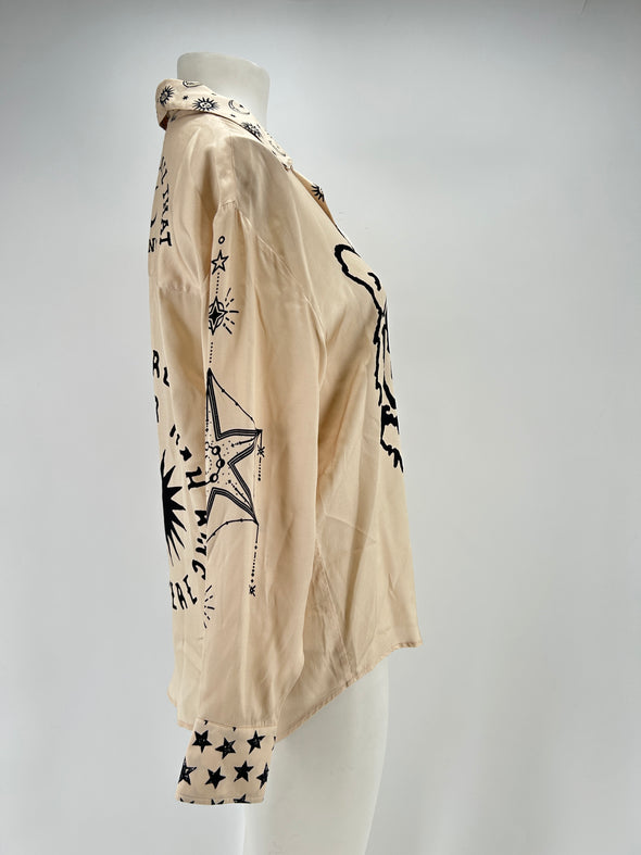 Chemise beige