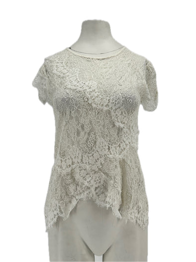 Top en dentelle