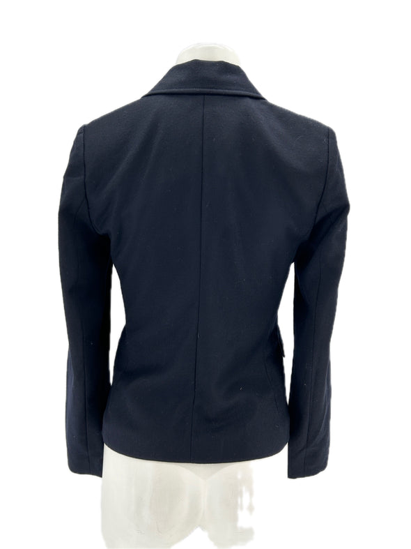 Veste en laine marine