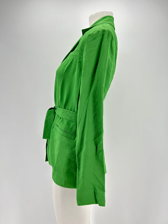 Veste de tailleur verte